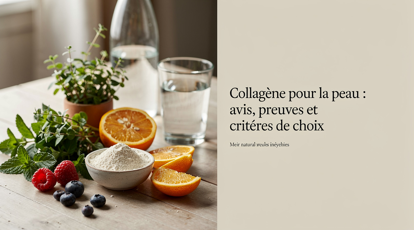 Collagène pour la peau : avis, preuves et critères de choix